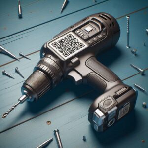 tool with QR code leankia