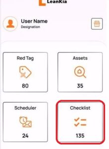 digital checklist leankia